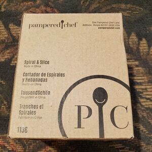Pampered Chef Spiral and Slice